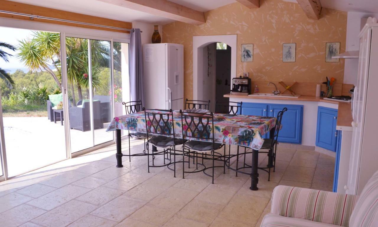 Gite Vue Mer La Cadiere-d'Azur Exterior photo